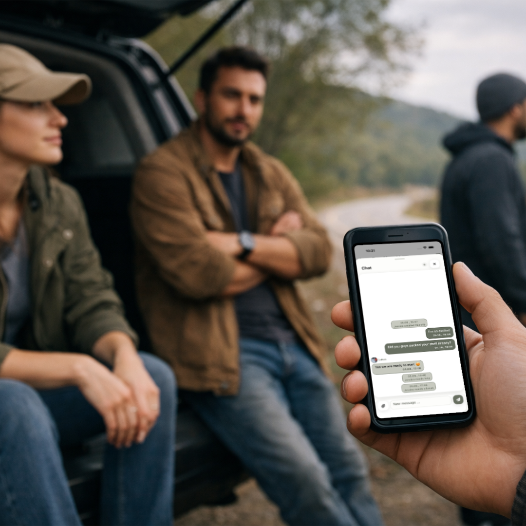 An alternative to WhatsApp and Google Maps for group trips with DriBu