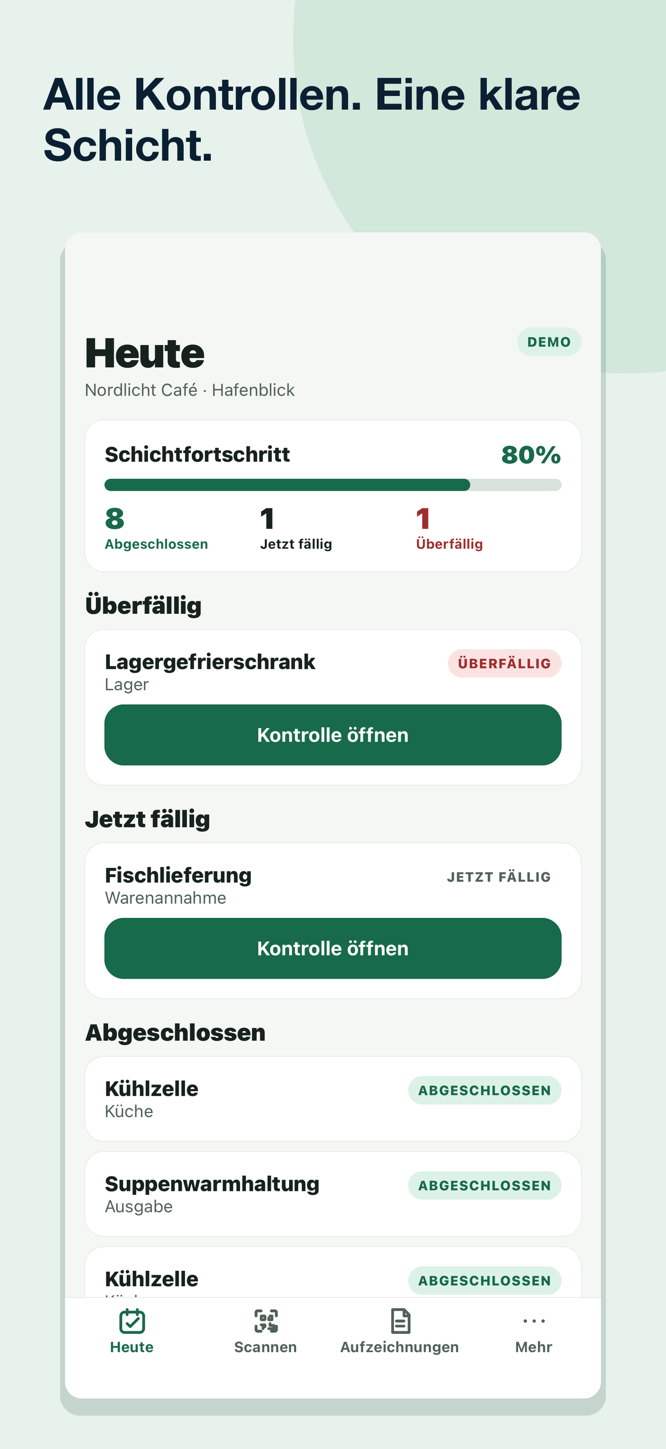 HACCPulse &ndash; iPhone Screenshot 1