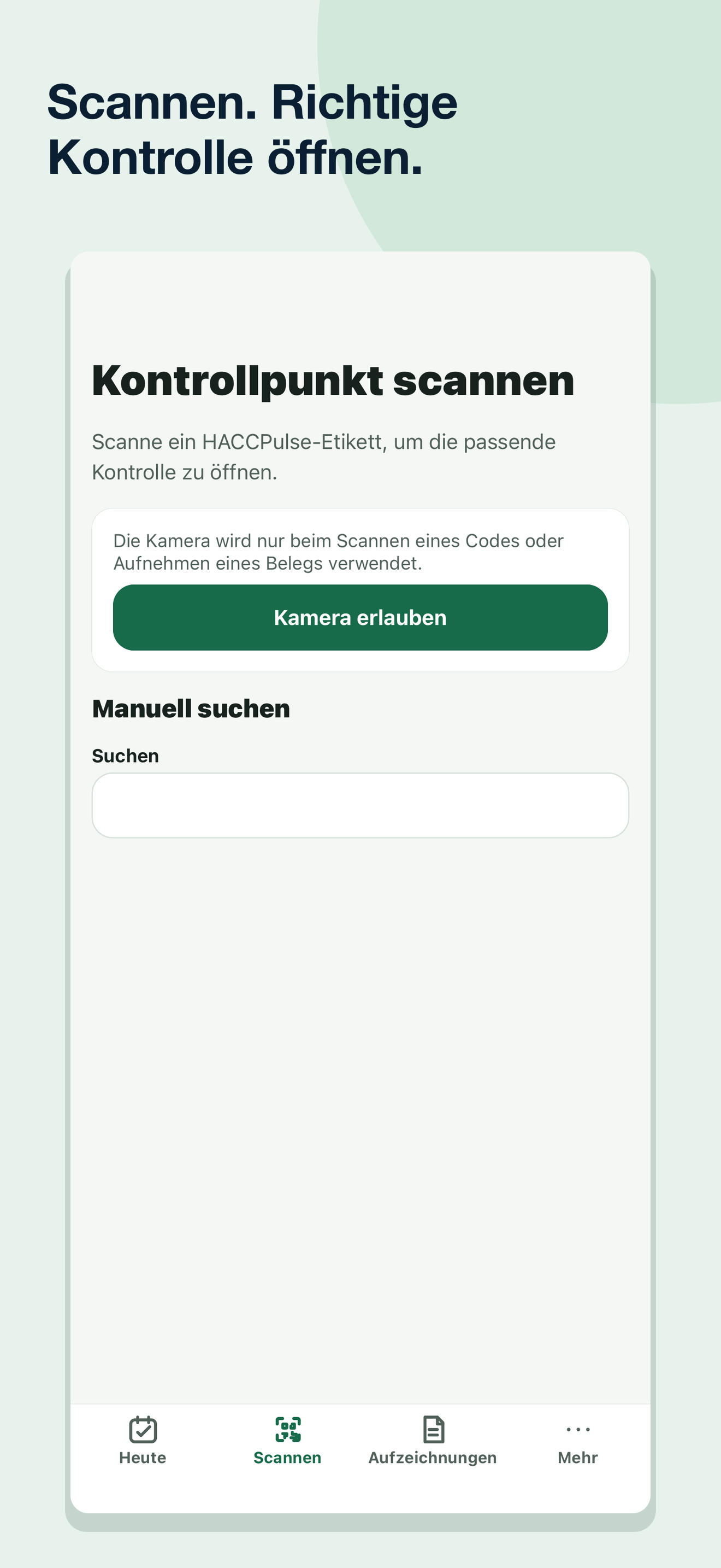 HACCPulse &ndash; iPhone Screenshot 5