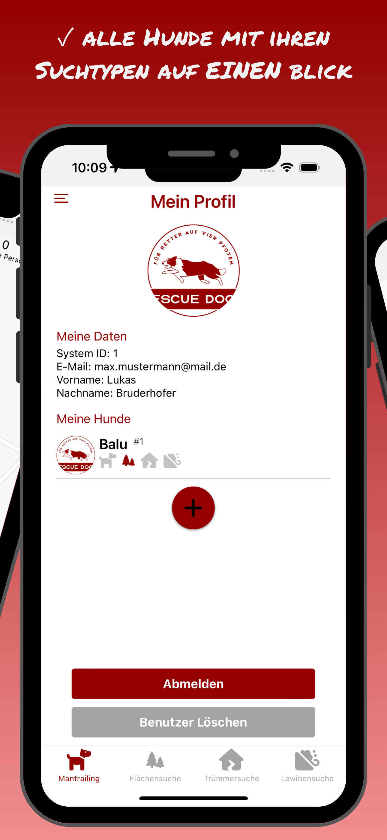 RescueDogs - The SearchDog App