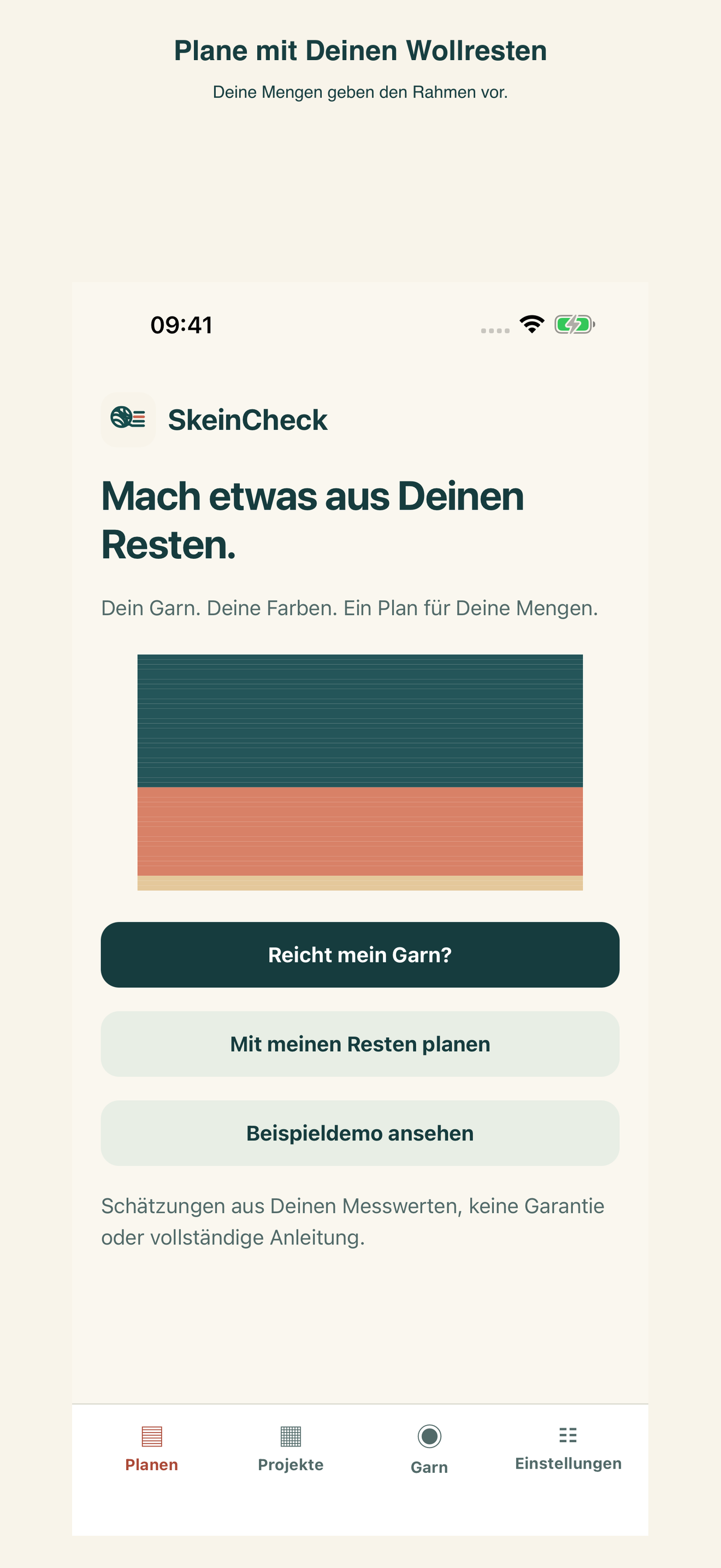 SkeinCheck – iPhone Screenshot 1
